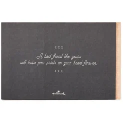 Hallmark Paw Prints On Your Heart: Saying Good-bye To Your Best Friend Book -General Home Store 0001BOK1509 3