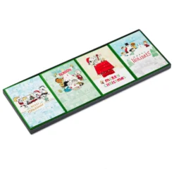 Hallmark Peanuts® Gang Holiday Fun Boxed Christmas Cards Assortment, Pack Of 40