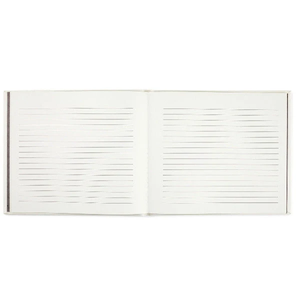 Hallmark Ivory Botanical Pattern Guest Book 2 Hallmark Ivory Botanical Pattern Guest Book - Image 2