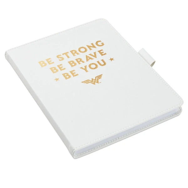 Hallmark DC Comics™ Wonder Woman™ Be Strong Faux Leather Notebook 1 Hallmark DC Comics™ Wonder Woman™ Be Strong Faux Leather Notebook