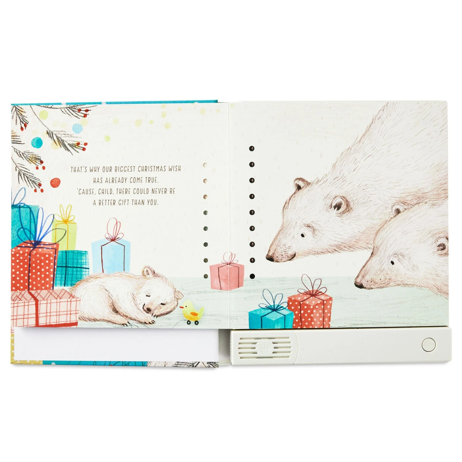 Hallmark You Are A Gift: A Holiday Message Of Love For Someone Special Recordable Storybook 2 Hallmark You Are A Gift: A Holiday Message Of Love For Someone Special Recordable Storybook - Image 2