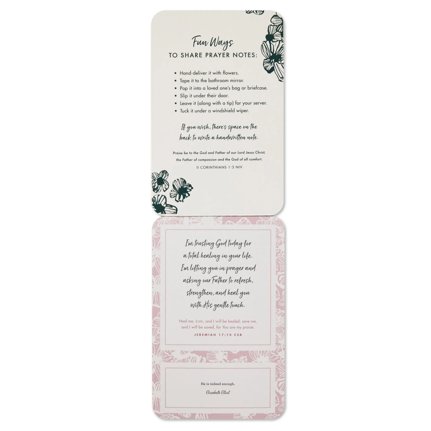 Hallmark Prayers To Share: 100 Pass-Along Notes For Comfort Book 2 Hallmark Prayers To Share: 100 Pass-Along Notes For Comfort Book - Image 2