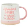 Hallmark A Grandma's Heart Mug, 18 Oz.