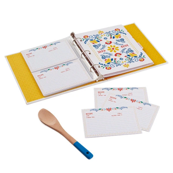 Hallmark Big Happy Life Recipe Book With Wooden Spoon 2 Hallmark Big Happy Life Recipe Book With Wooden Spoon - Image 2