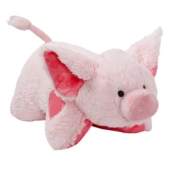 18" Pillow Pet Sweet Scented Bubble Gum Piggy
