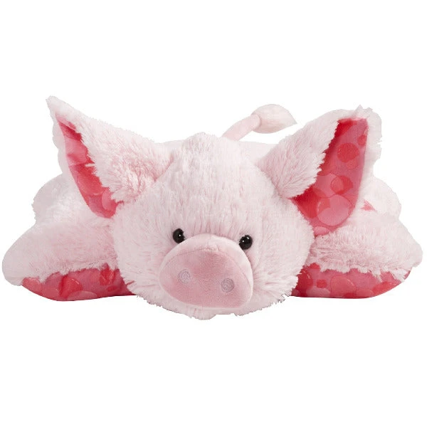 18" Pillow Pet Sweet Scented Bubble Gum Piggy 2 18" Pillow Pet Sweet Scented Bubble Gum Piggy - Image 2