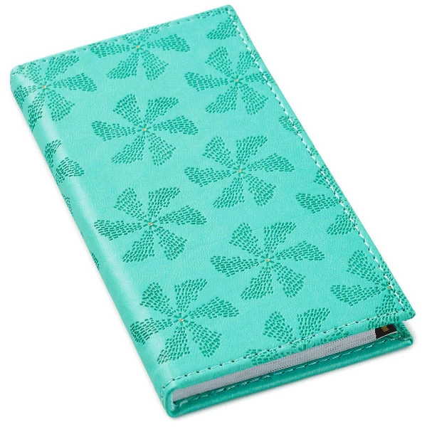 Hallmark Mint Green Floral Password Keeper 1 Hallmark Mint Green Floral Password Keeper
