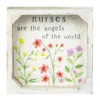 Nurses Are Angels Of The World Wood Sign 6" X 6"