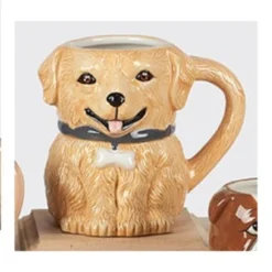 Sculpted 3-Dimensional 18 Oz. Dog Mug Golden Retriever