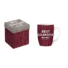 Best Grandpa Ever 14 Oz. Ceramic Mug With Matching Gift Box