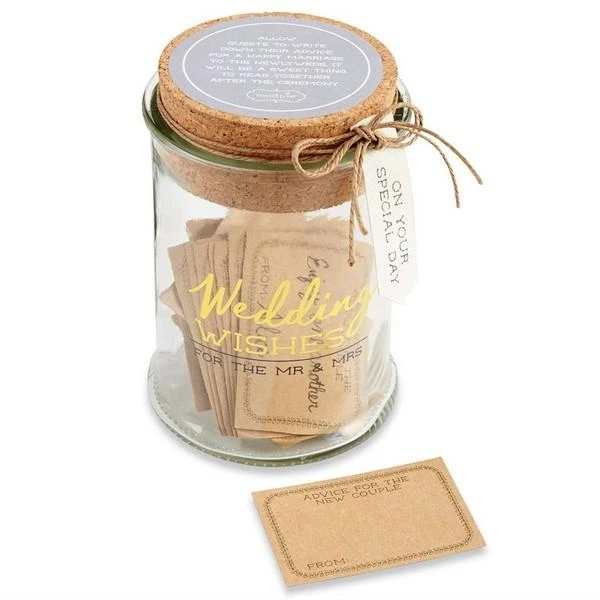 Mud Pie Wedding Wish Jar Set 1 Mud Pie Wedding Wish Jar Set