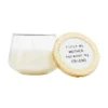 First My Mother Forever My Friend Glass Candle With Gold Lid