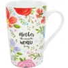 Mother You Mean The World To Me Iridescent Latte Mug 15 Oz.