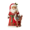 Jim Shore By Enesco A Time For Peace Santa With Deer Pint Sized Figurine