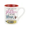 Our Name Glitter Glue Marker And Happiness Teacher Mug 16 Oz.