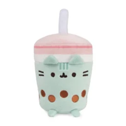 GUND Pusheen Boba Tea Cup Plush Cat Stuffed Plush
