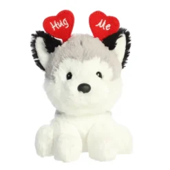 6" Hug Me Husky Stuffed Plush Animal