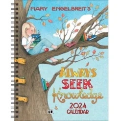 Mary Engelbreit's 12-Month 2024 Monthly/Weekly Planner Calendar