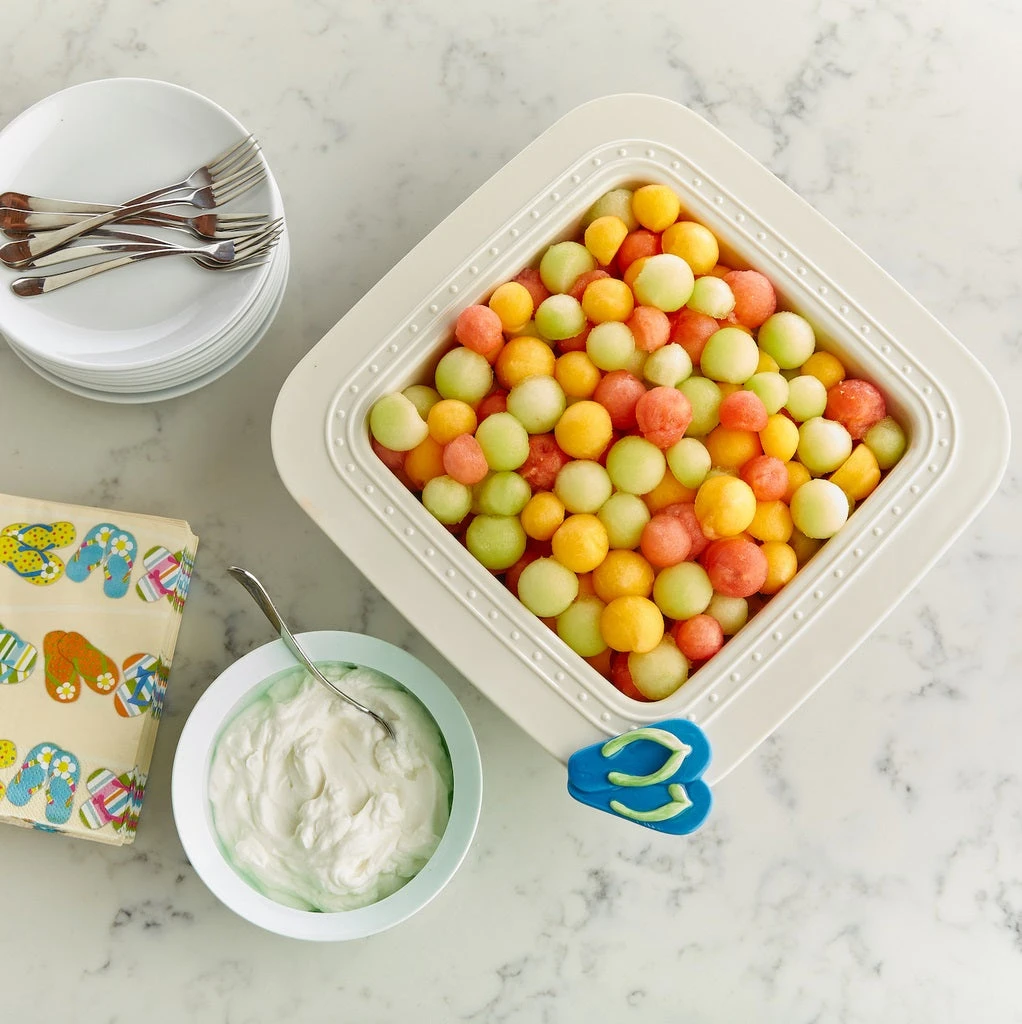 Nora Fleming Mini Sunning And Funning Flip Flops 2 Nora Fleming Mini Sunning And Funning Flip Flops - Image 2