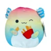 Squishmallow Aika The Axolotl I Got That French Fries 8" Stuffed Plush By Kelly Toy