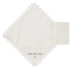 Hallmark Commemorative Handkerchief And First Bible Set