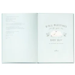 Hallmark Bible Blessings For Your Baby Boy Book 6 Hallmark Bible Blessings For Your Baby Boy Book -General Home Store BOK1473 03