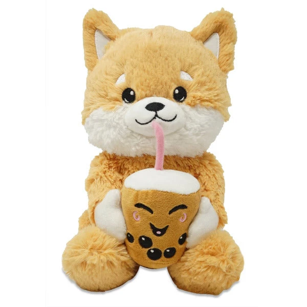 Cuddle Barn BFF Furever Sippin' Shiba Twirler 1 Cuddle Barn BFF Furever Sippin' Shiba Twirler