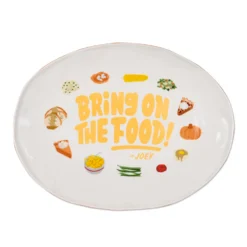 Hallmark Friends Bring On The Food Serving Platter