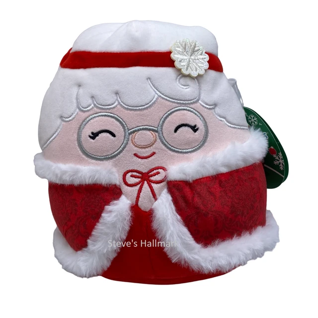 Christmas Squishmallow Nicolette Mrs. Claus With Red Cape 12" Stuffed Plush By Kelly Toy 1 Christmas Squishmallow Nicolette Mrs. Claus With Red Cape 12" Stuffed Plush By Kelly Toy