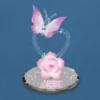 Glass Baron "Always In My Heart" Butterfly Figurine