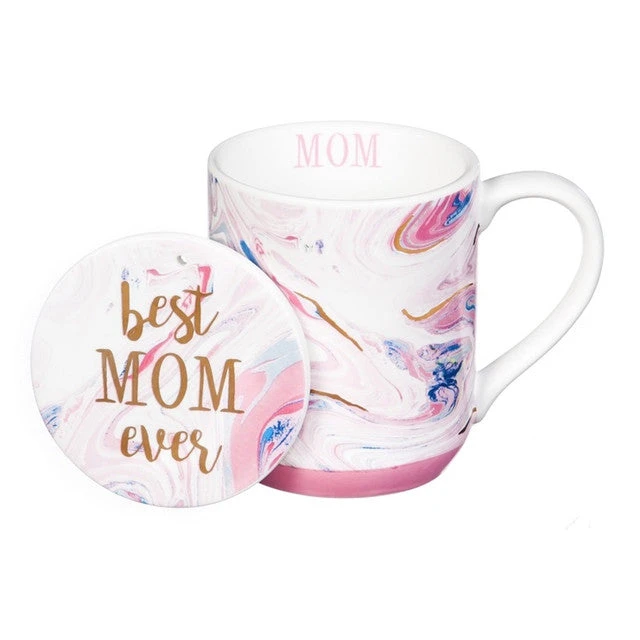Best Mom Ever Cup And Coaster Set 1 Best Mom Ever Cup And Coaster Set
