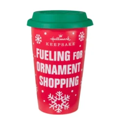 Hallmark 2022 Keepsake Shopping Ceramic Travel Mug 10 Oz.