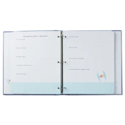 Hallmark Star Wars™ Hope For The Galaxy Baby Book -General Home Store Star Wars 5Year Baby Memory Album 1BBA4835 04