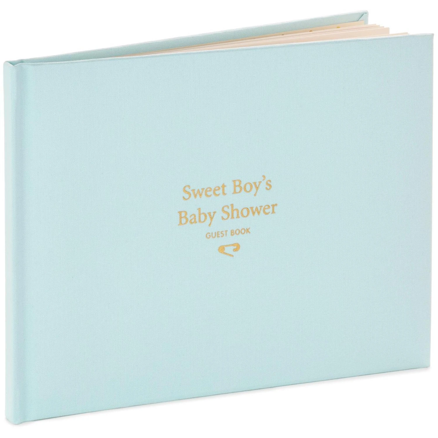 Hallmark Sweet Boy's Baby Shower Guest Book 1 Hallmark Sweet Boy's Baby Shower Guest Book