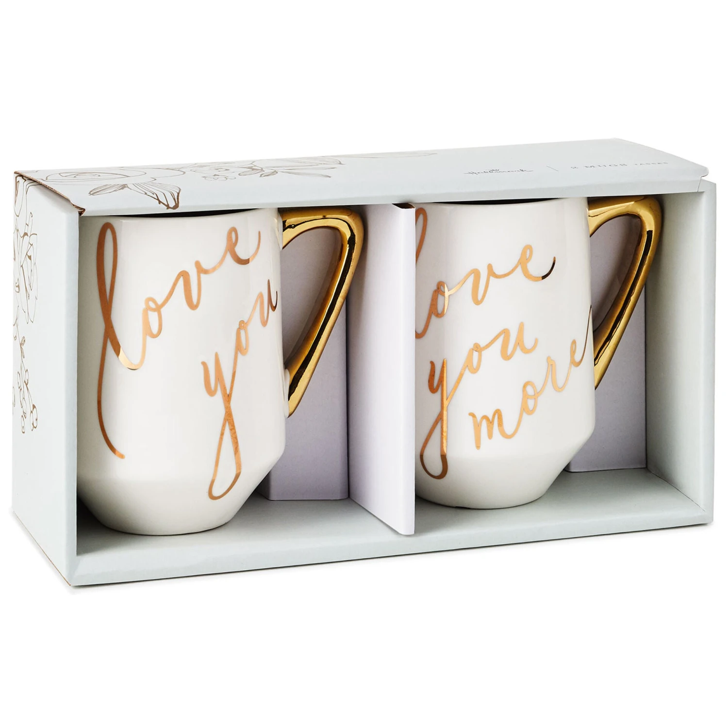 Hallmark Love You And Love You More Mugs, Set Of 2 2 Hallmark Love You And Love You More Mugs, Set Of 2 - Image 2